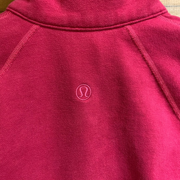 Lululemon Fine Fuchsia and Black Scuba Jacket - Picture 3 of 8